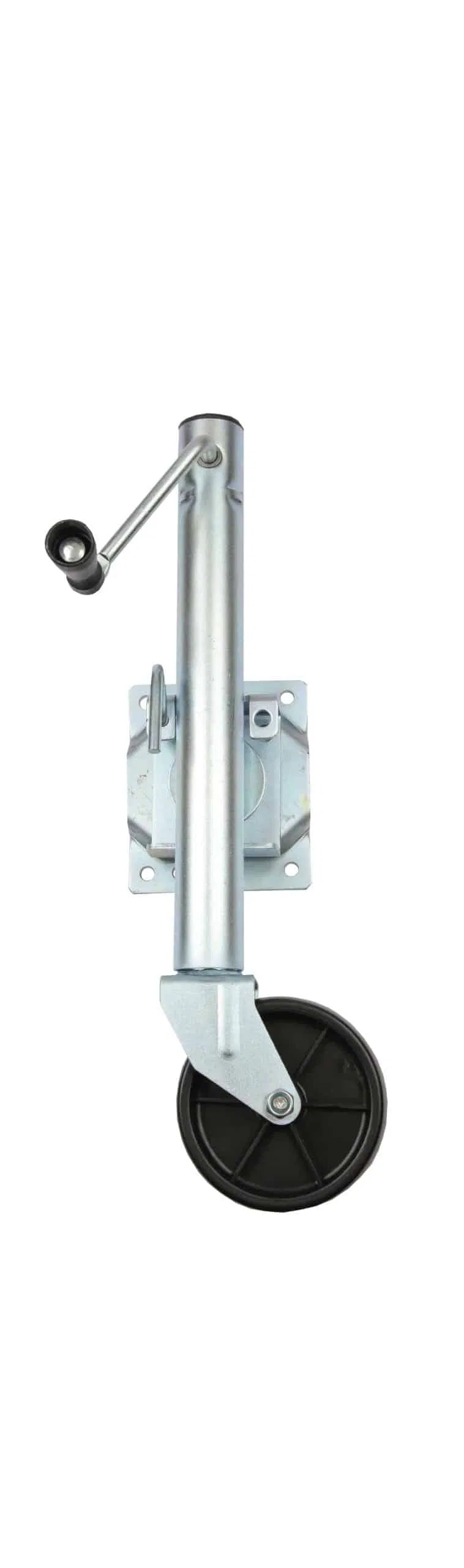 49-954034 – ULTRA FAB Trailer Tongue Jack, Manual Round Sidewind/ Swivel Marine Jack 1000 Pound Lift Capacity Bolt-On...
